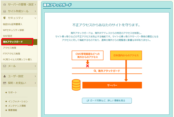 海外アタックガード
